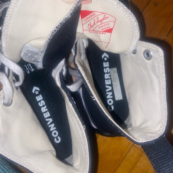 Converse Star hike black high top canvas sneaker - Picture 8 of 8